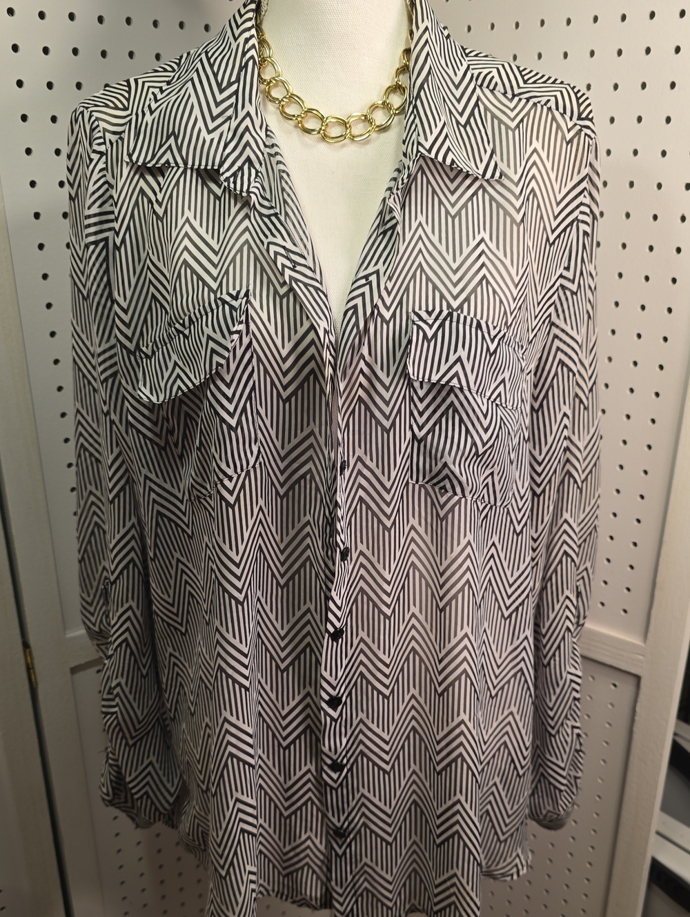 Torrid 1 Sheer Long Sleeve